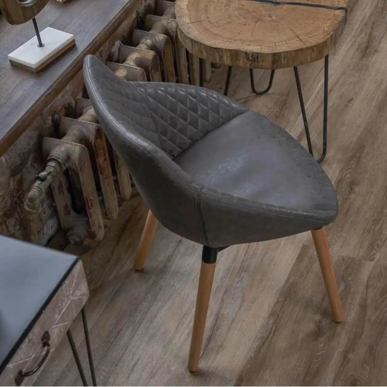 Кварцвинил Vinilam Ceramo Cork 8895 -EIR Дуб Биль