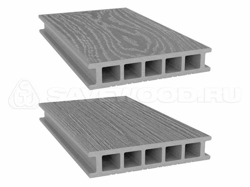 Террасная доска Savewood Fagus Серый