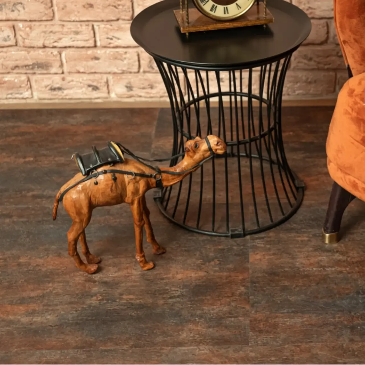 Кварцвинил Vinilam Ceramo Stone Glue 71617 Керамическая Сталь