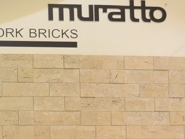 Настенное клеевое пробковое покрытие Muratto 3D YRCB1N005 Cork Bricks Ivori