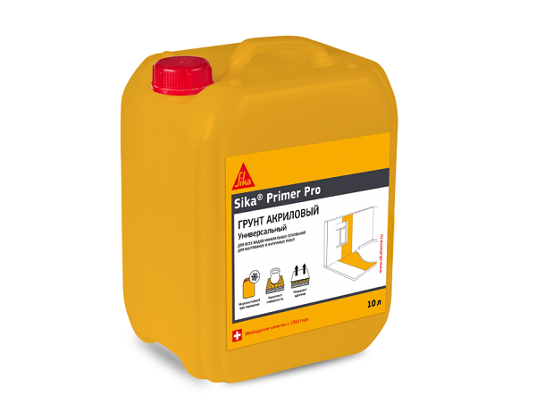 Грунт быстросохнущий Sika Primer Pro (10л)