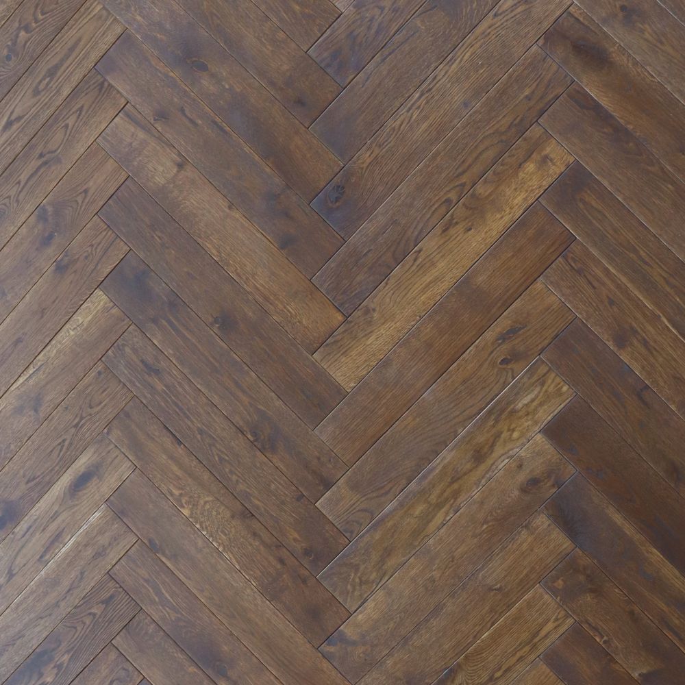 Инженерная доска Polarwood Herringbone Дуб Карибы