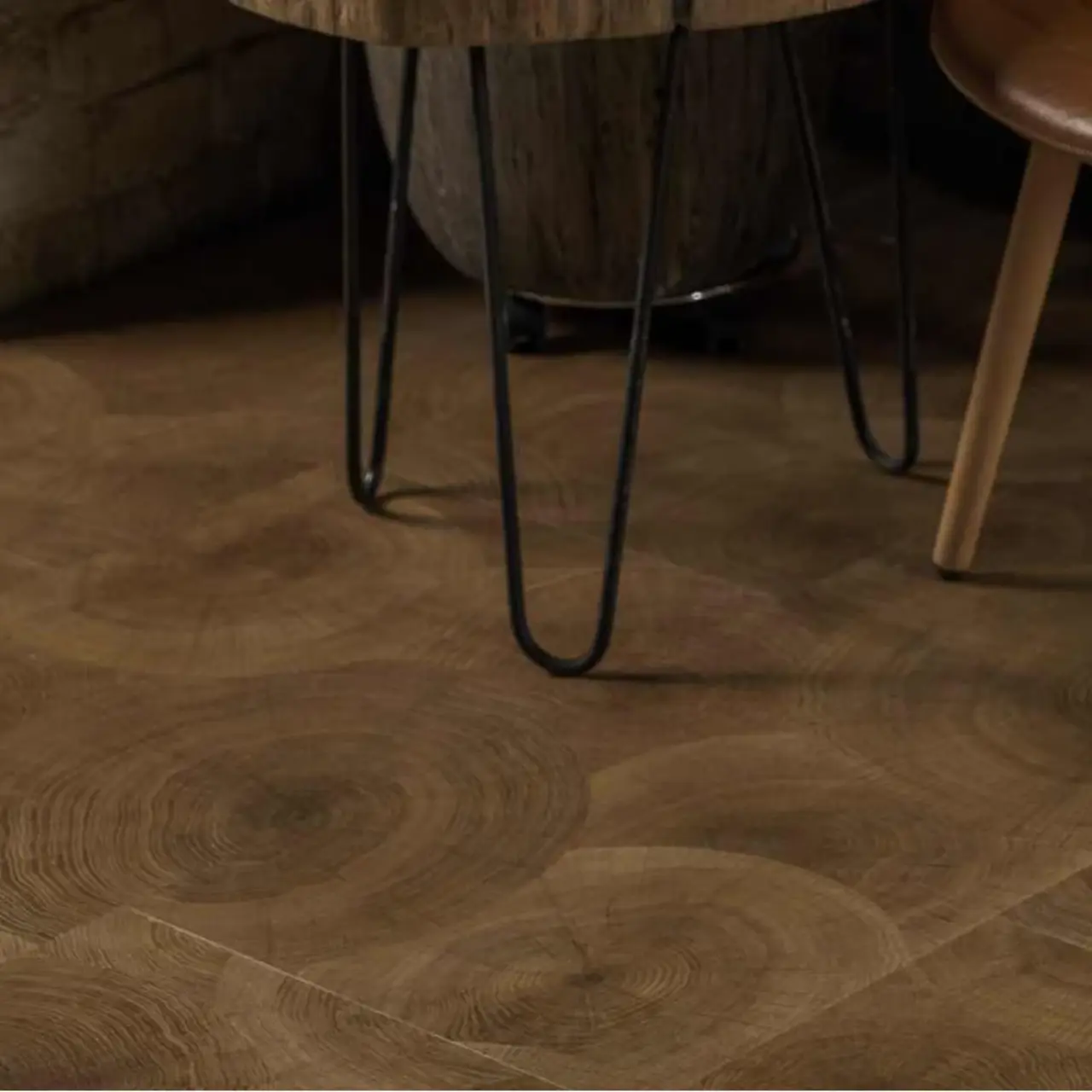 Кварцвинил Vinilam Ceramo Stone Glue 61601 Дуб Натуральный