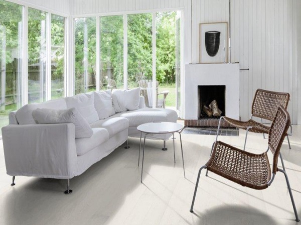 Паркетная доска Upofloor Art Design Oak White Marble 3S