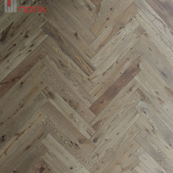 Инженерная доска Polarwood Herringbone Дуб Балтийский