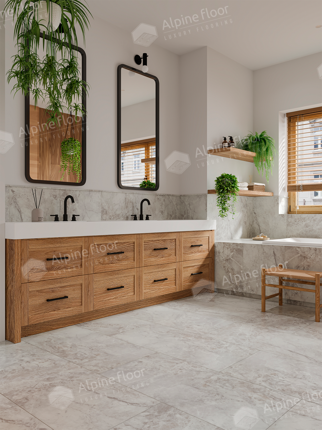 Кварцвинил Alpine Floor Stone Premium LVT ECO 26-1 Роквокс