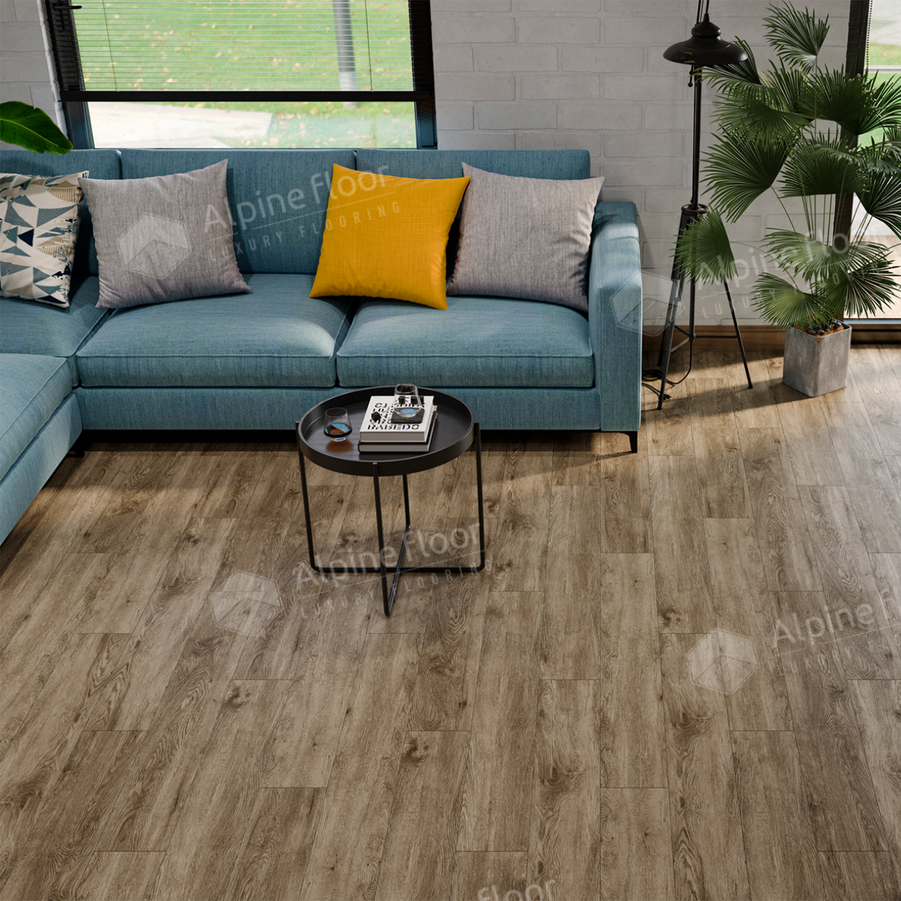 Кварцвинил Alpine Floor Grand Sequoia 5 мм ECO 11-808 Венге Грей