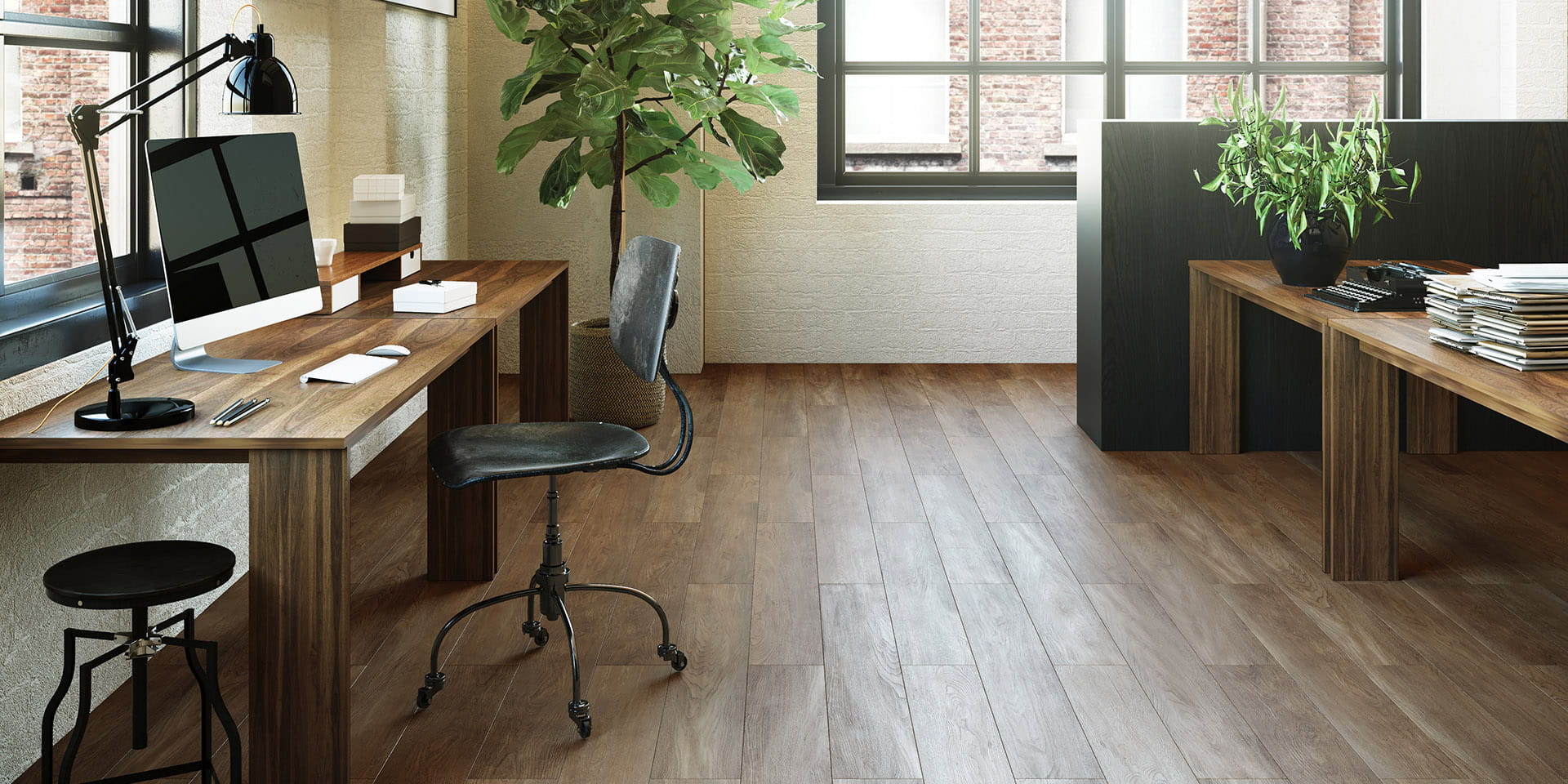 Кварцвинил Invictus Maximus Dryback Plank New England Oak - Toffee