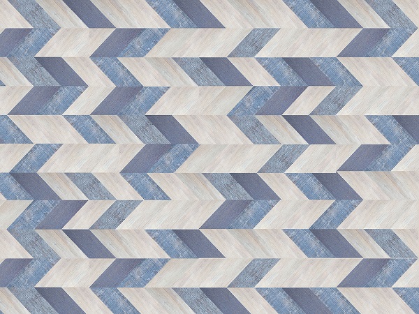Замковое пробковое покрытие CorkStyle Chevron Blue