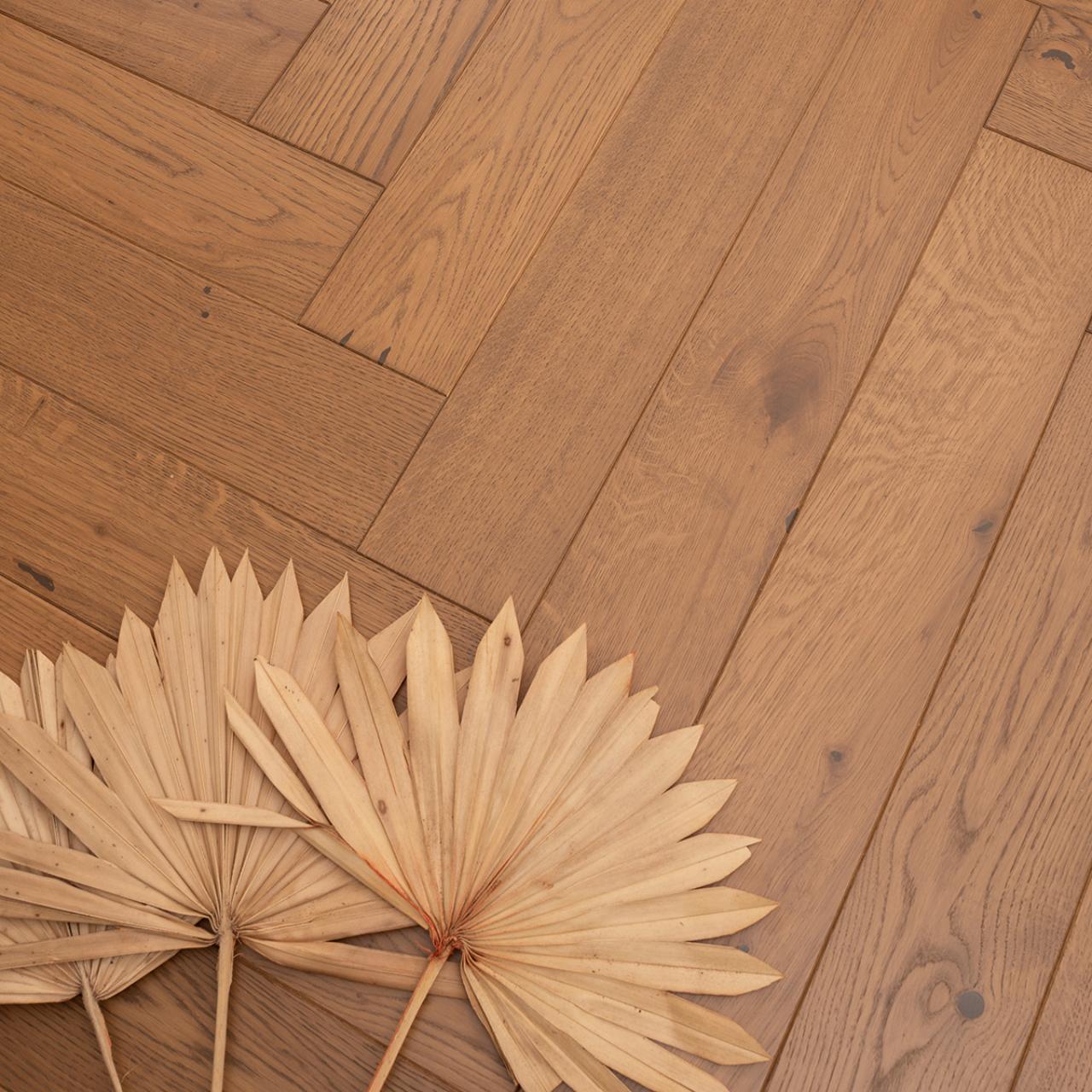 Инженерная доска Polarwood Herringbone Дуб Тамань