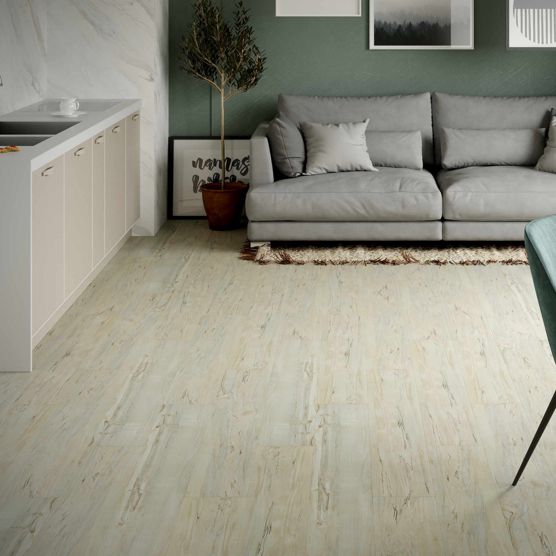 Кварцвинил Art East Art Stone Optima Pro APTN 40-5 Акация Лазурная