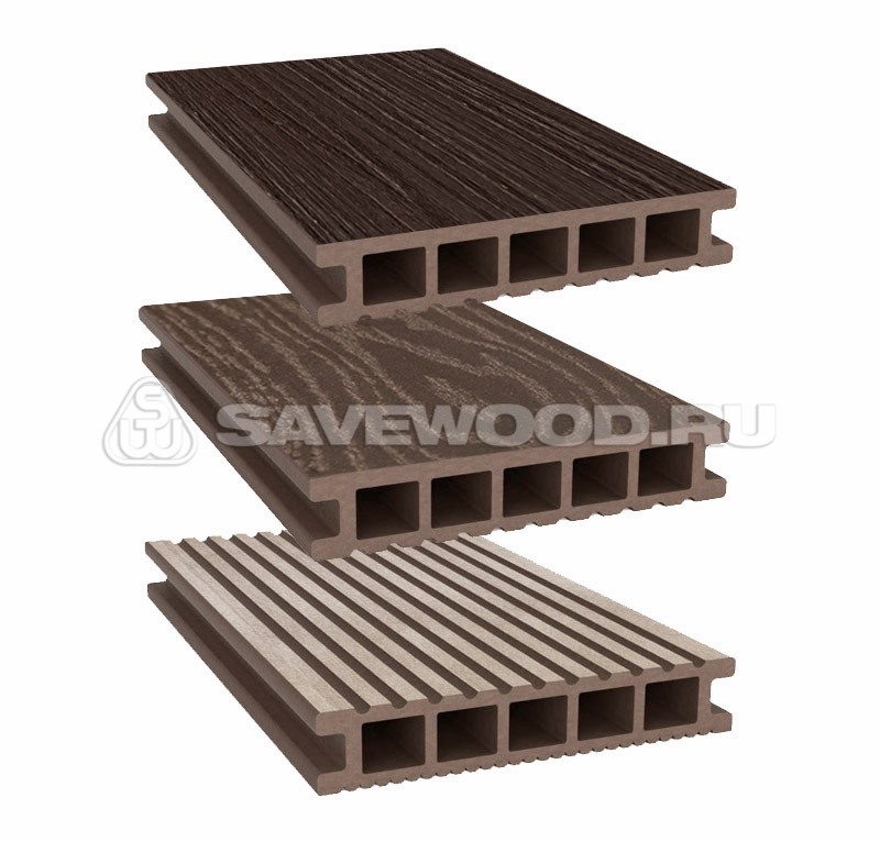 Террасная доска Savewood Ornus Терракот