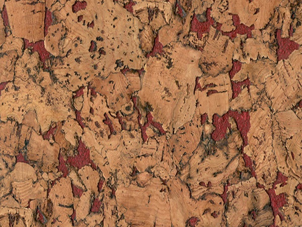 Настенное клеевое пробковое покрытие CorkStyle Wall Design Monte Red