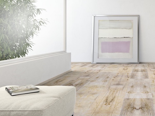 Замковое пробковое покрытие CorkStyle WOOD Sibirian Larch Limewashed