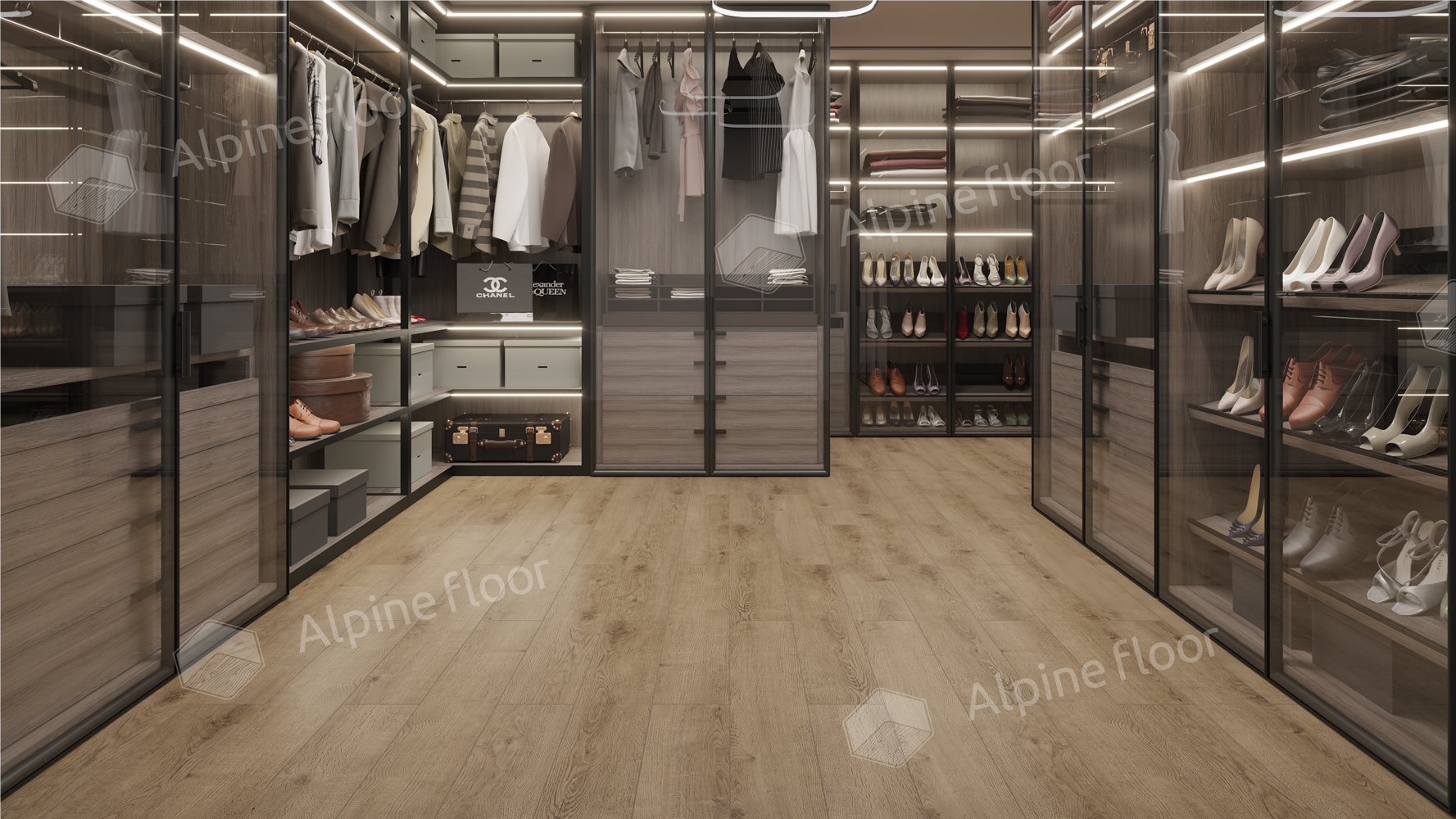 Ламинат AlpineFloor Aura LF100-04 Дуб Парма