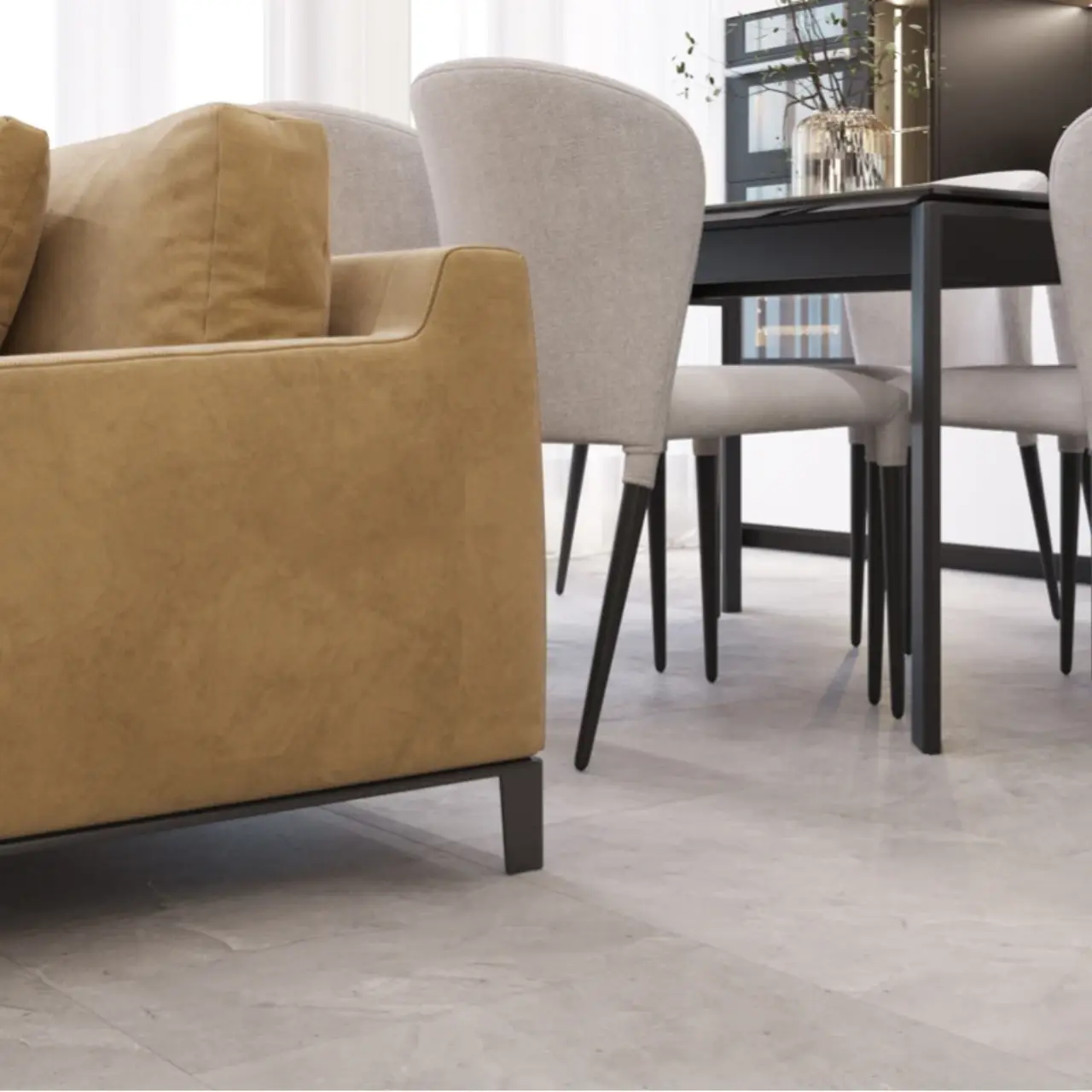 Кварцвинил Vinilam Ceramo Vinilam Stone 91903 Элейский Камень