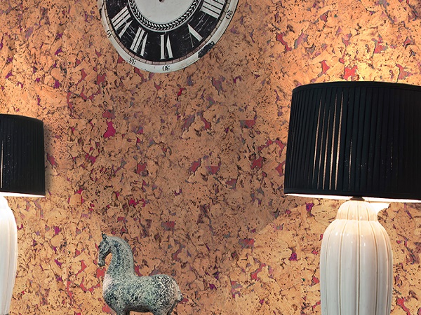 Настенное клеевое пробковое покрытие CorkStyle Wall Design Monte Red