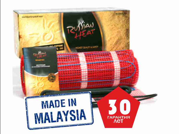Нагревательный мат Russian Heat millimat 150 0.5 м.кв
