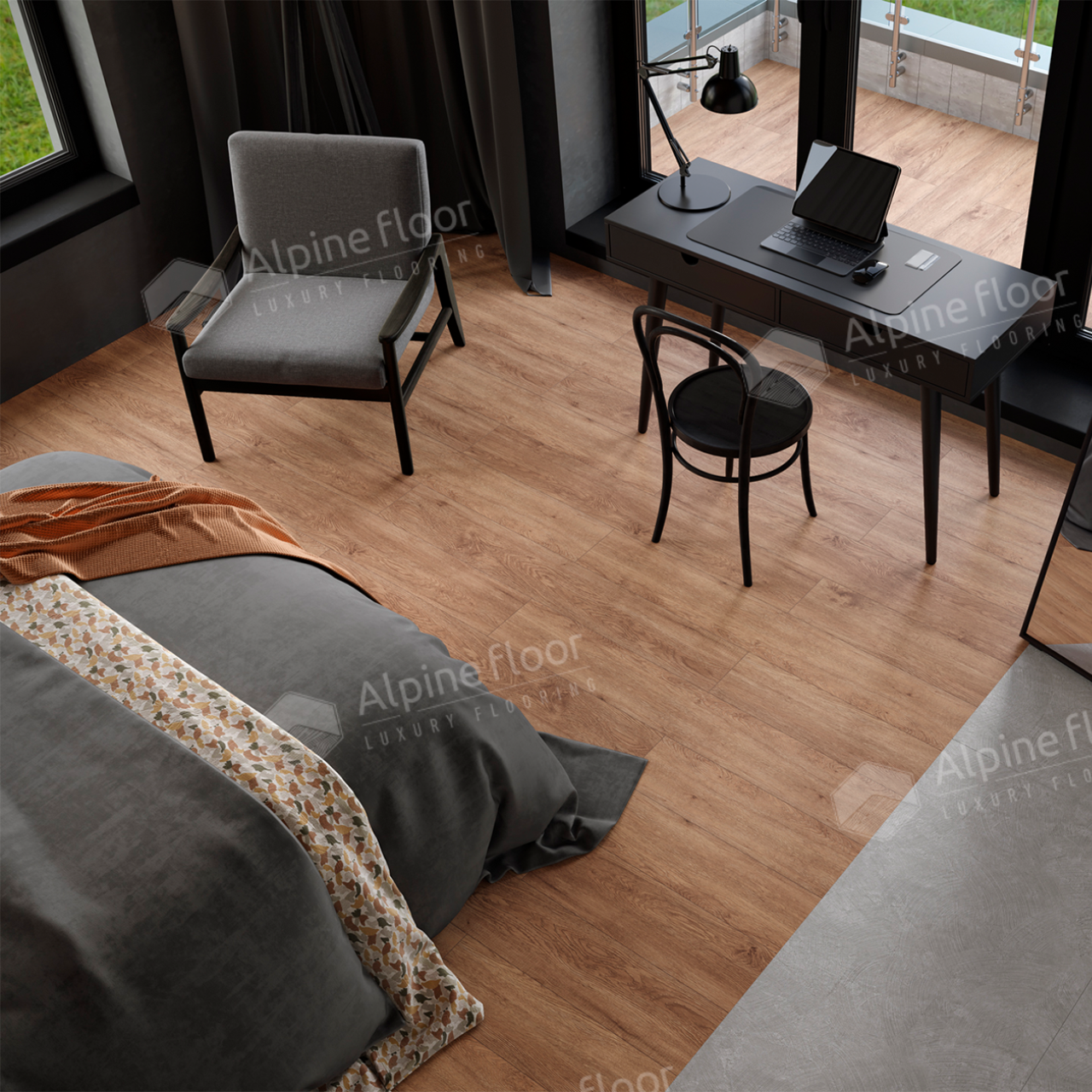 Кварцвинил Alpine Floor Grand Sequoia 5 мм ECO 11-708 Гевуина