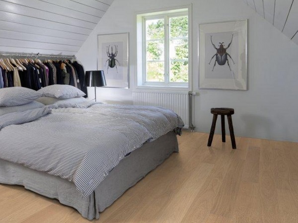 Паркетная доска Upofloor Ambient Oak Grand 138 Brushed White Oiled