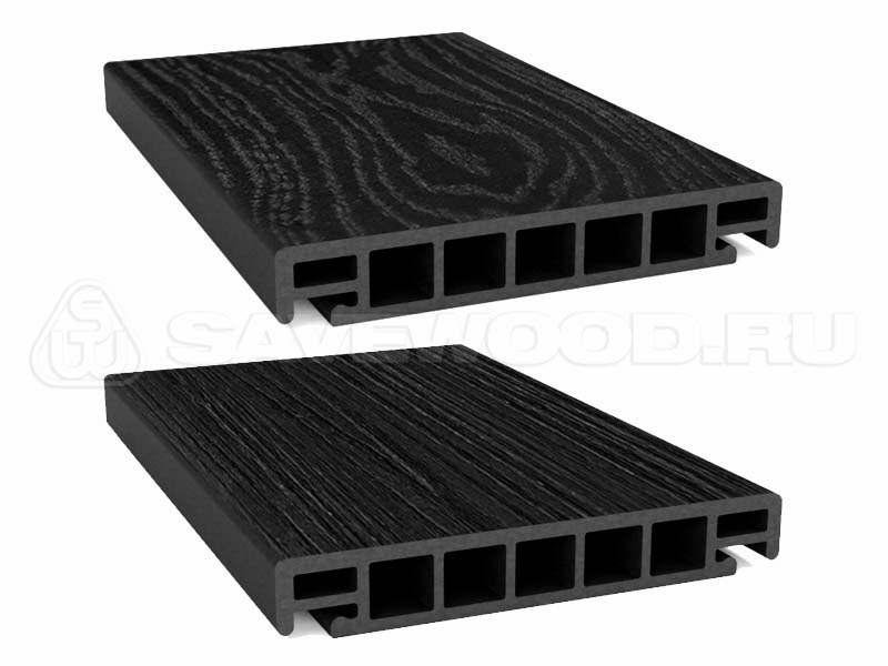 Террасная доска Savewood Salix (S) Черный
