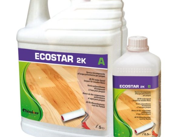 Лак двухкомпонентный Chimiver Ecostar 2K Super матовый 4,95кг
