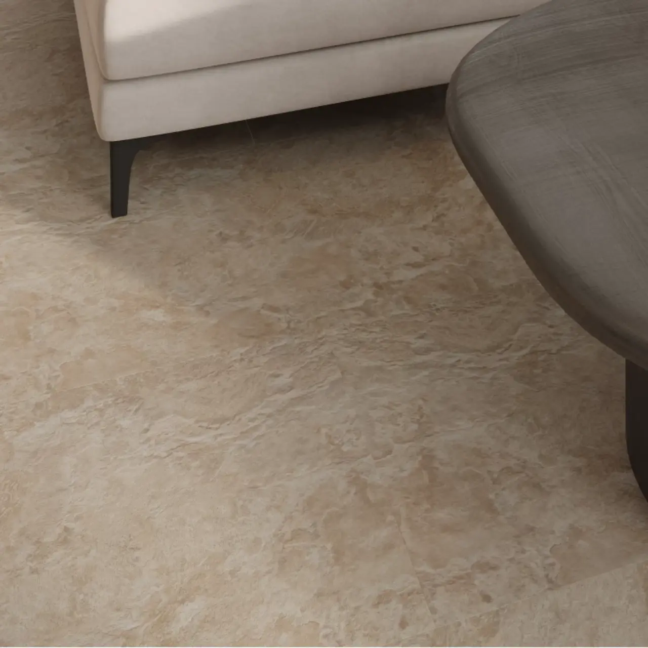 Кварцвинил Vinilam Ceramo Stone Glue 81222 Аравийский Камень