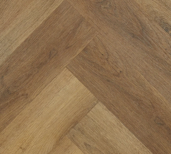 Кварцвинил Invictus Maximus Dryback Herringbone Highland Oak - Chocolate