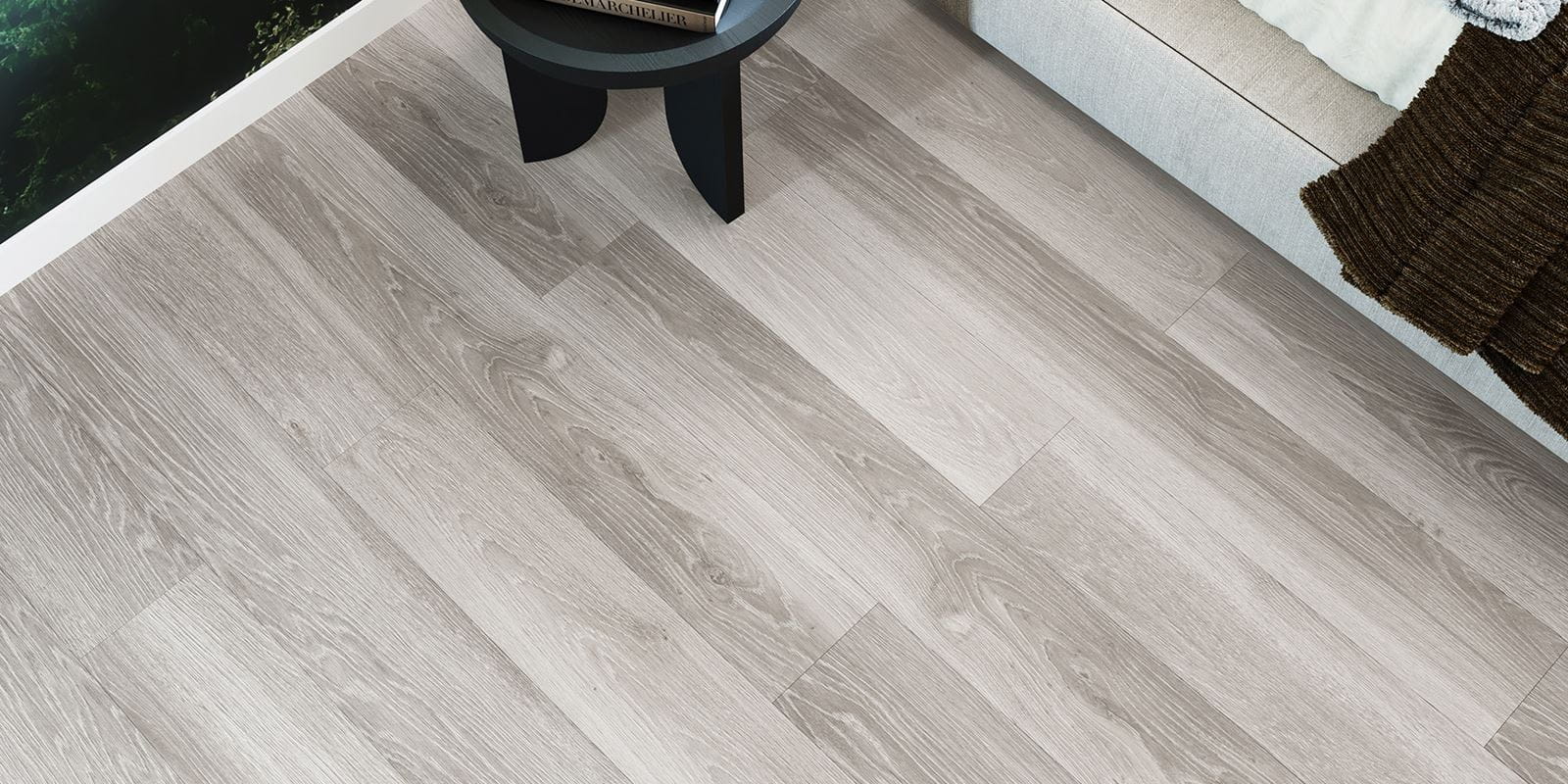 Кварцвинил Invictus Maximus Click Plank French Oak - Polar