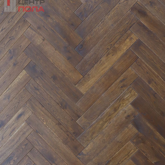 Инженерная доска Polarwood Herringbone Дуб Карибы