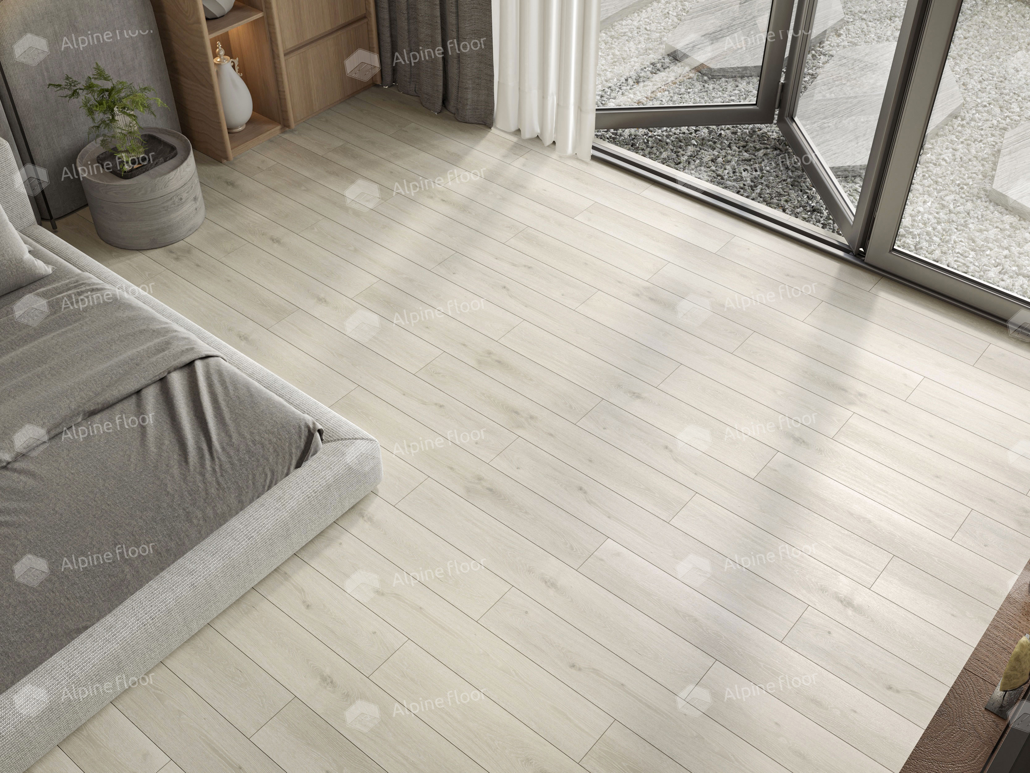 Кварцвинил Alpine Floor Ultra Еco 5-16 Дуб Пепельный