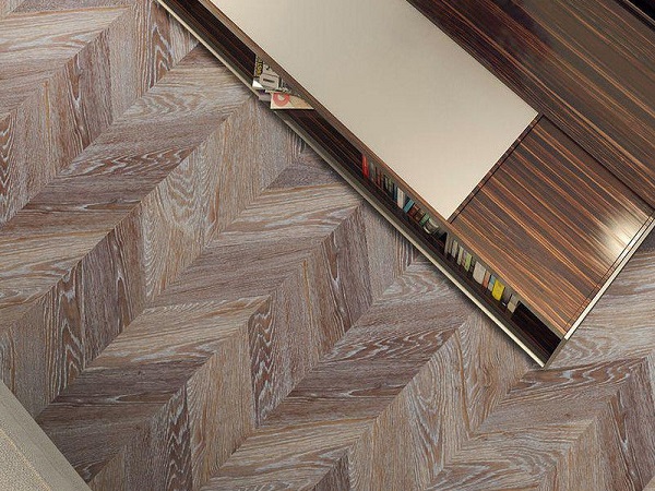 Замковое пробковое покрытие CorkStyle Chevron Brown