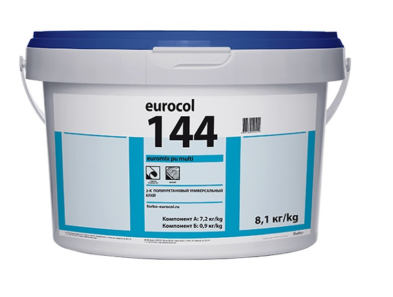 Клей универсальный полиуретановый Forbo 144 EUROMIX PU MULTI 2К 8,1кг