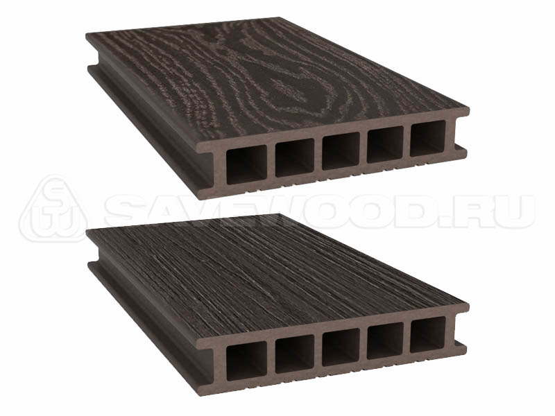 Террасная доска Savewood Fagus Темно - коричневый