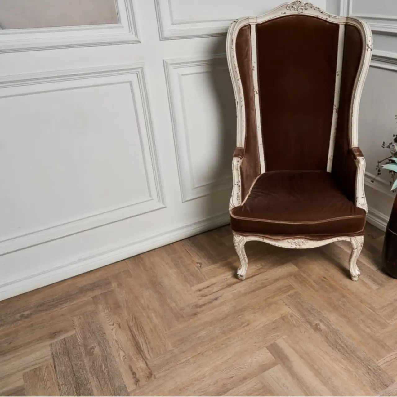 Кварцвинил Vinilam Parquet Herringbone Glue GD11133 Паркет Северный клеевой
