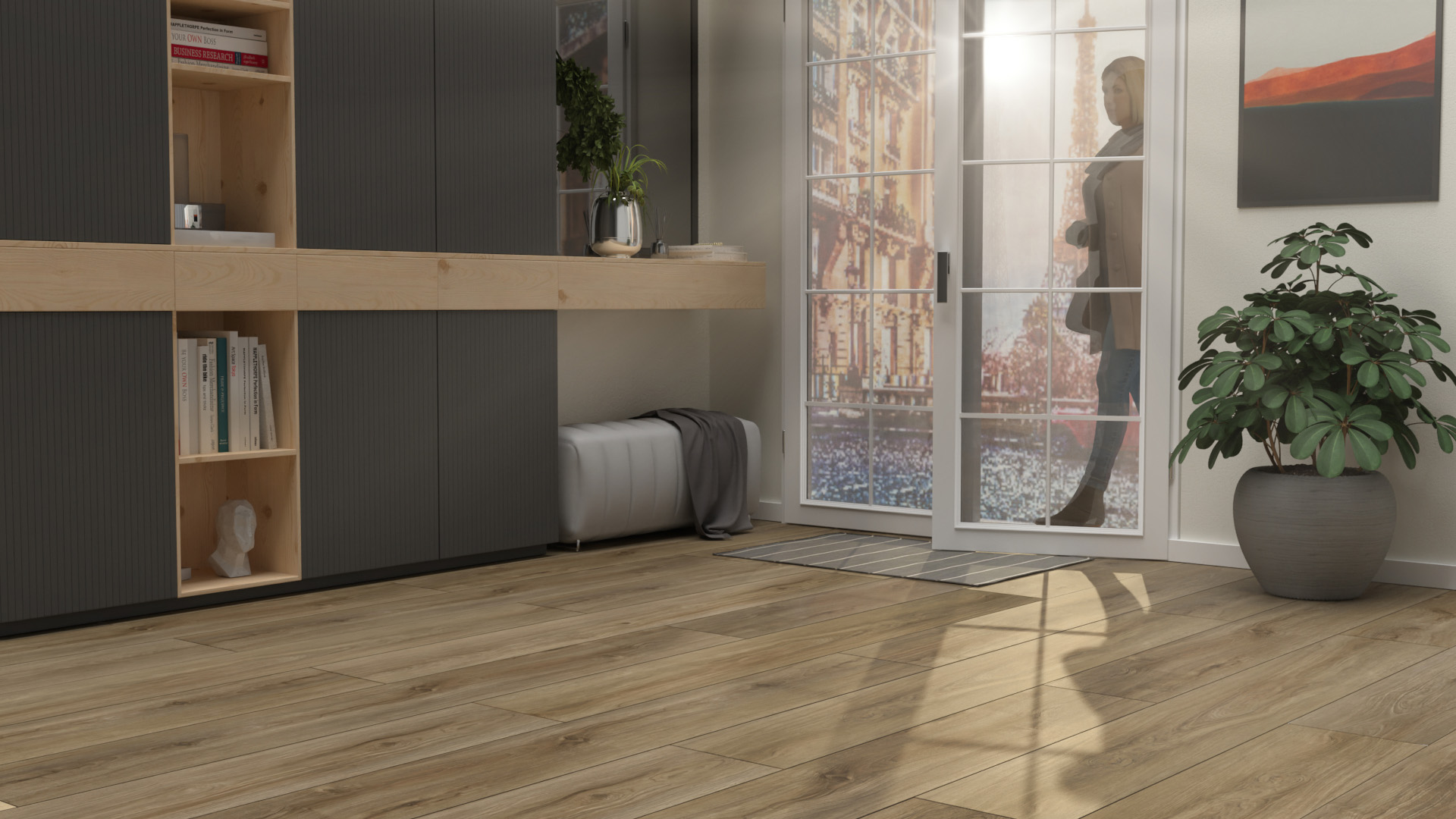 Кварцвинил Planker Magnetic 1108 Дуб Гассен