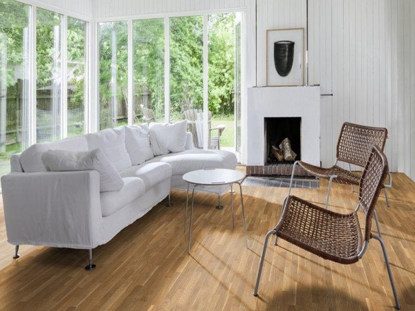 Паркетная доска Upofloor Tempo Oak Nature 3S