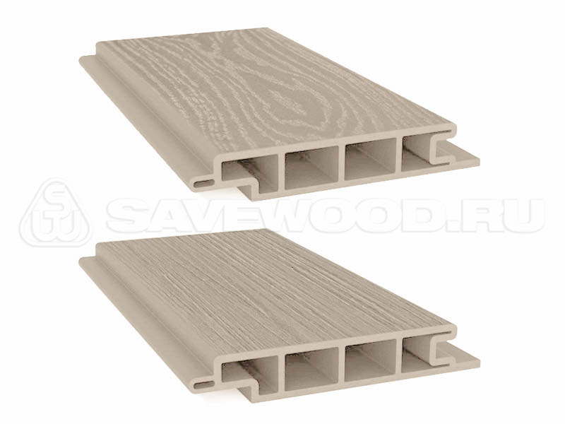 Террасная доска Savewood Padus Бежевый