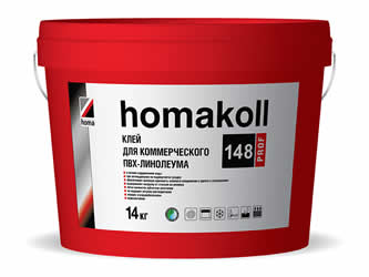 Клей для коммерческого ПВХ - линолеума Homakoll 148 Prof 28 кг.