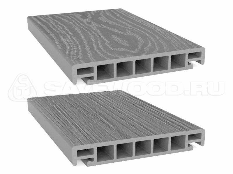 Террасная доска Savewood Salix (S) Серый