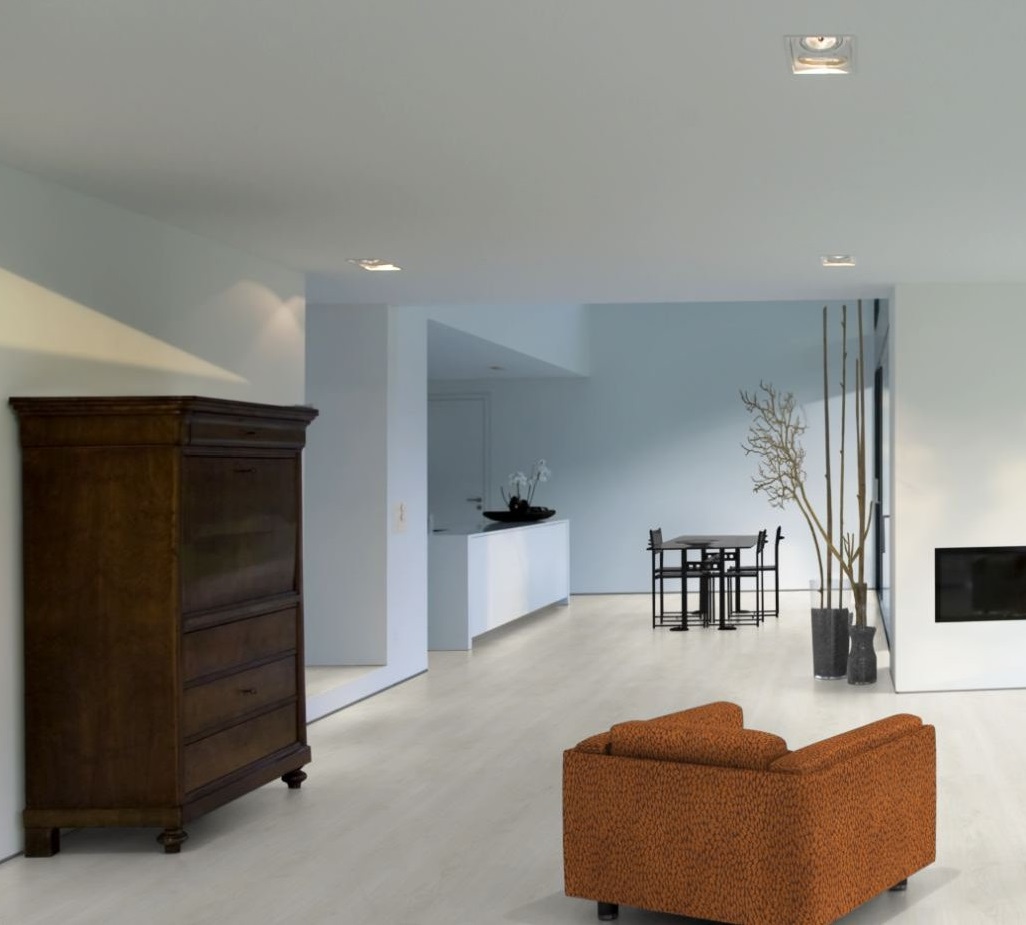 Пробковое покрытие CorkStyle Wood Click Oak Polar White