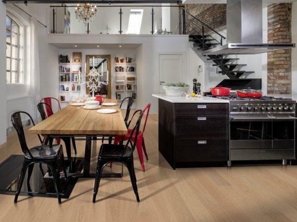 Паркетная доска Upofloor Ambient Oak Grand 138 Brushed White Oiled