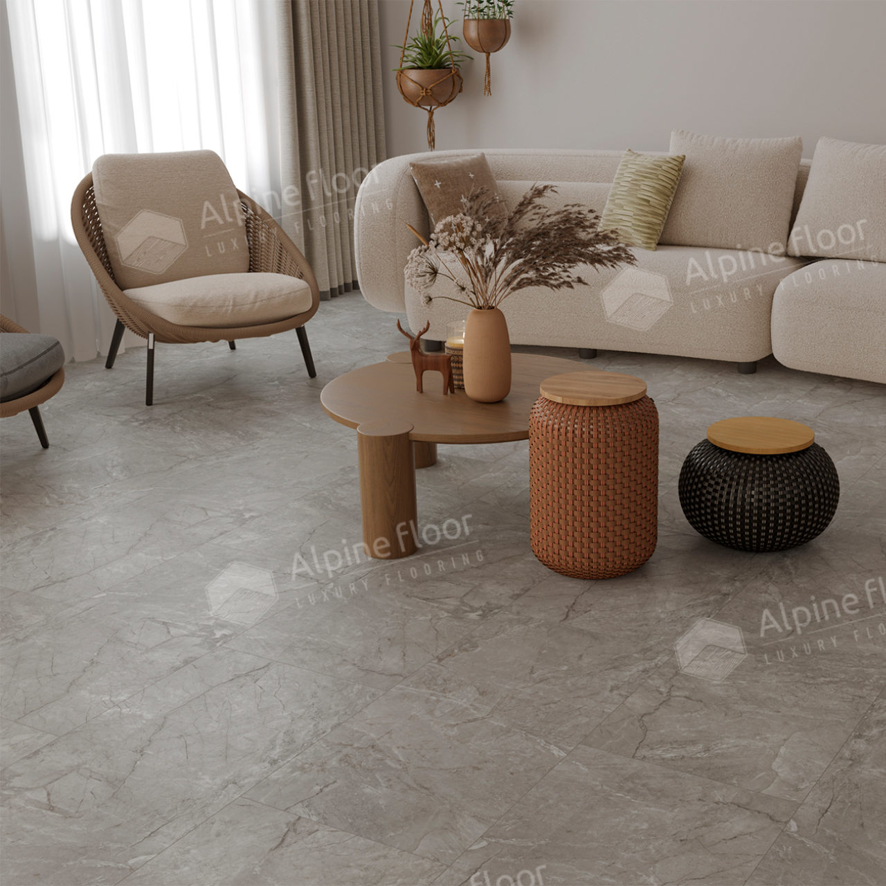 Кварцвинил Alpine Floor Stone Premium LVT ECO 26-7 Байлот