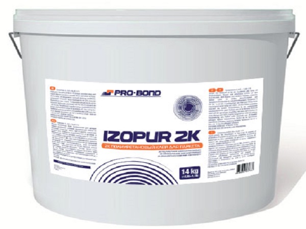 Клей для паркета двухкомпонентный ProBond Izopur 14 кг.
