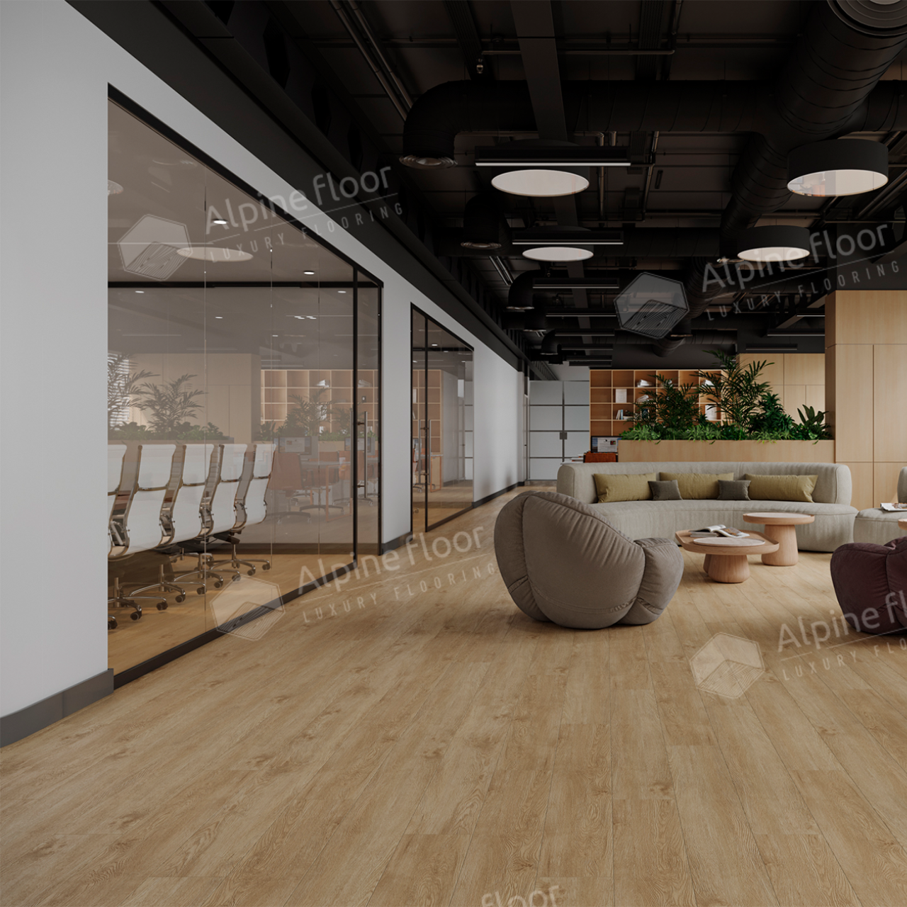 Кварцвинил Alpine Floor Grand Sequoia 5 мм ECO 11-508 Камфора