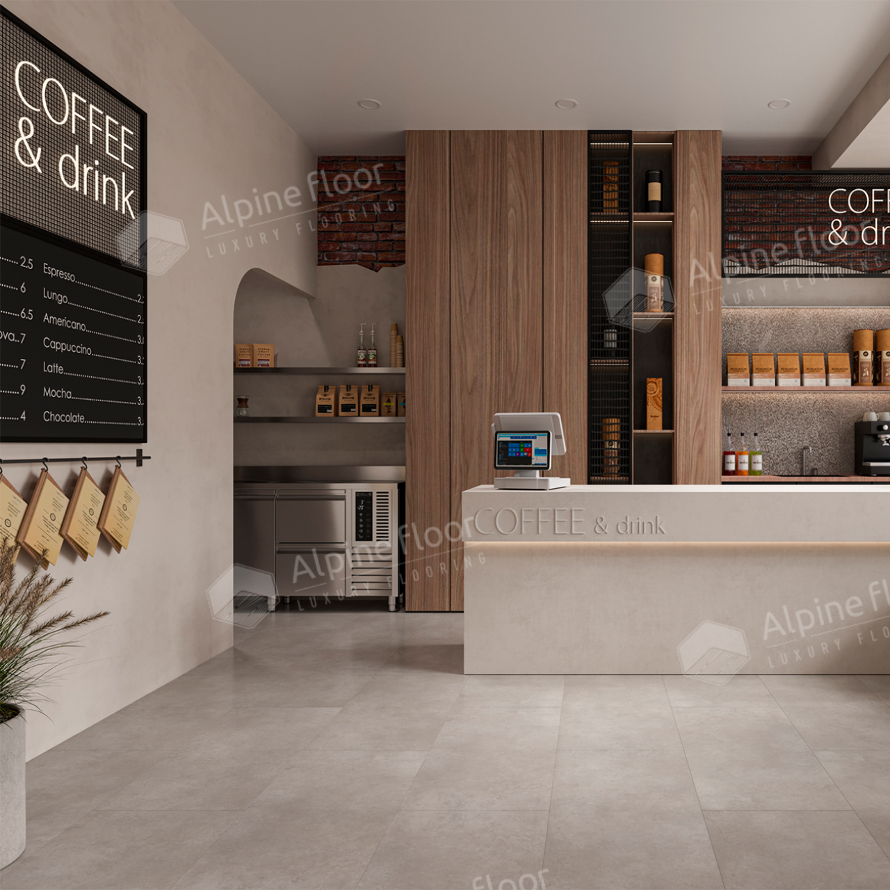 Кварцвинил Alpine Floor Stone Premium LVT ECO 26-4 Слатэджейм