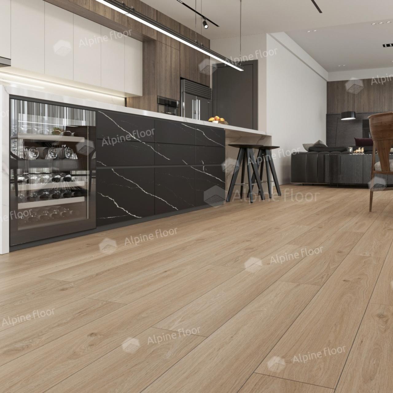 Кварцвинил Alpine Floor Ultra Eco 5-28 Дуб Модера