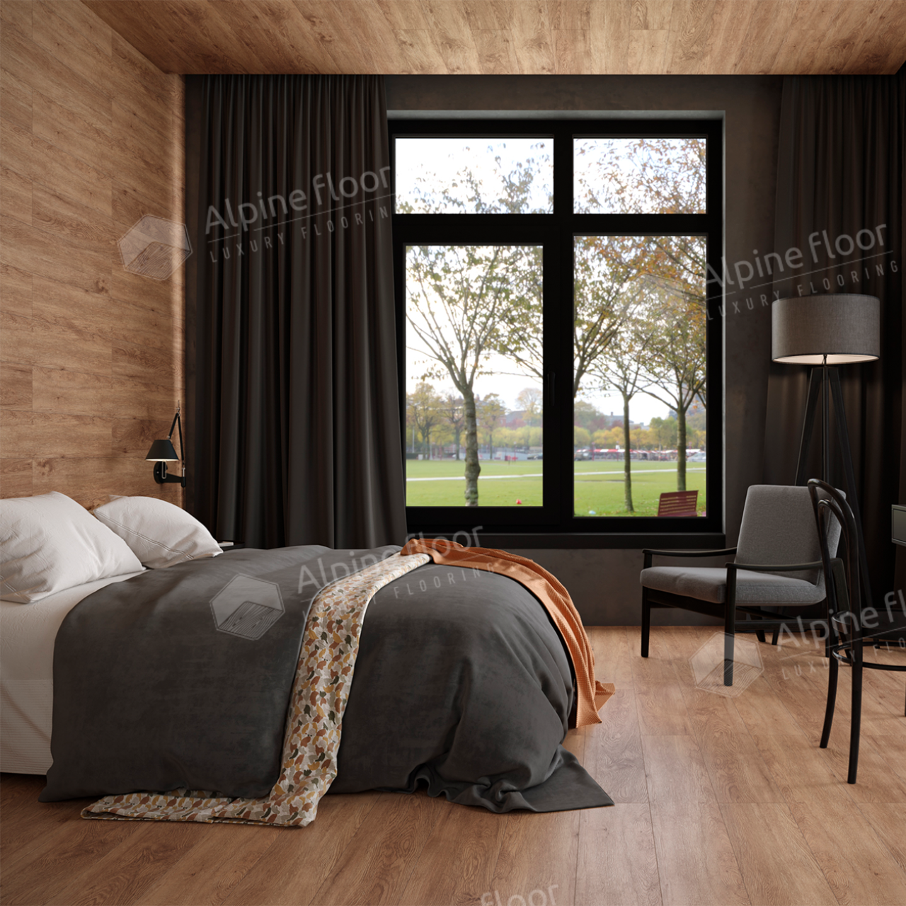 Кварцвинил Alpine Floor Grand Sequoia 5 мм ECO 11-708 Гевуина