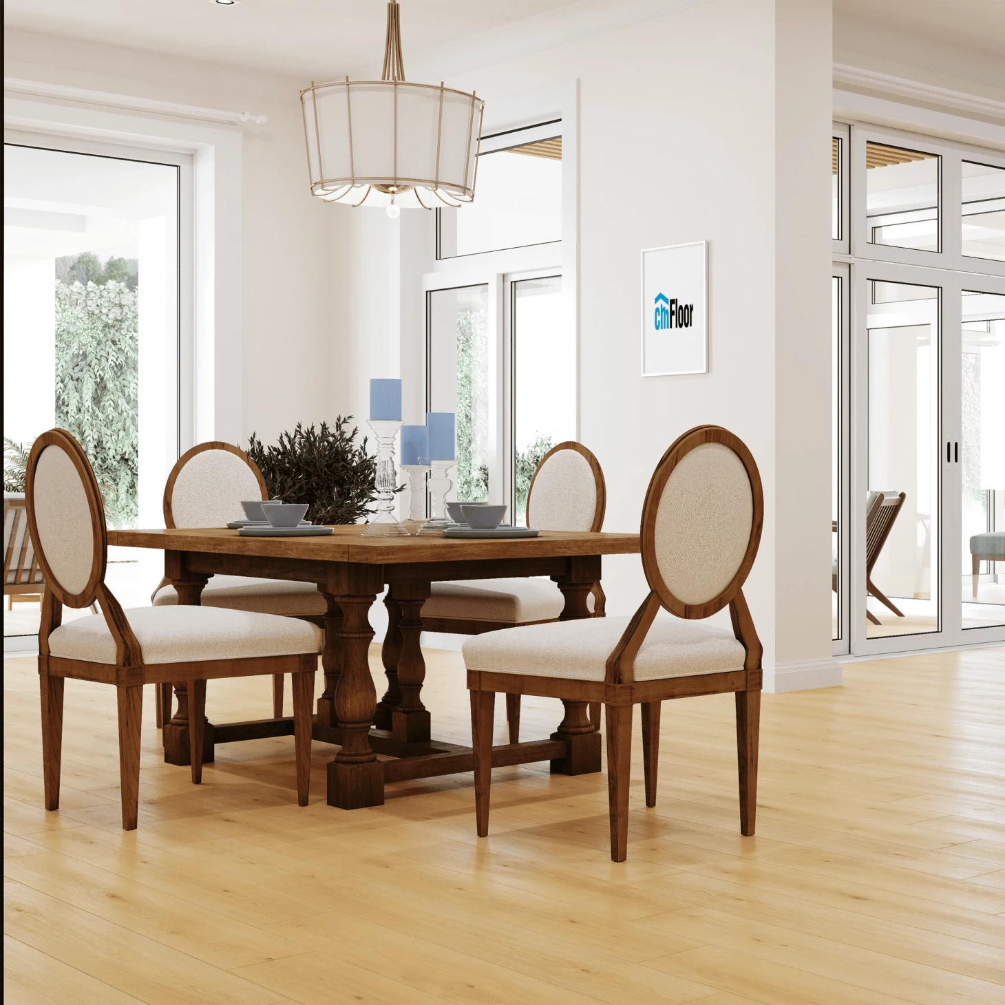 Кварцвинил CM Floor ScandiWood 09 Дуб Орегон (С подложкой)