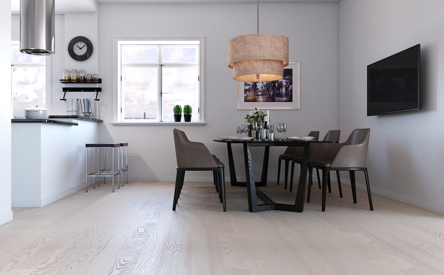 Паркетная доска Polarwood Classic Ясень Рикотта Матовый Лак 3П